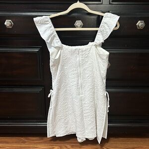 Lily Pulitzer Zoya Ruffle Dress/Romper Resort White Size 2